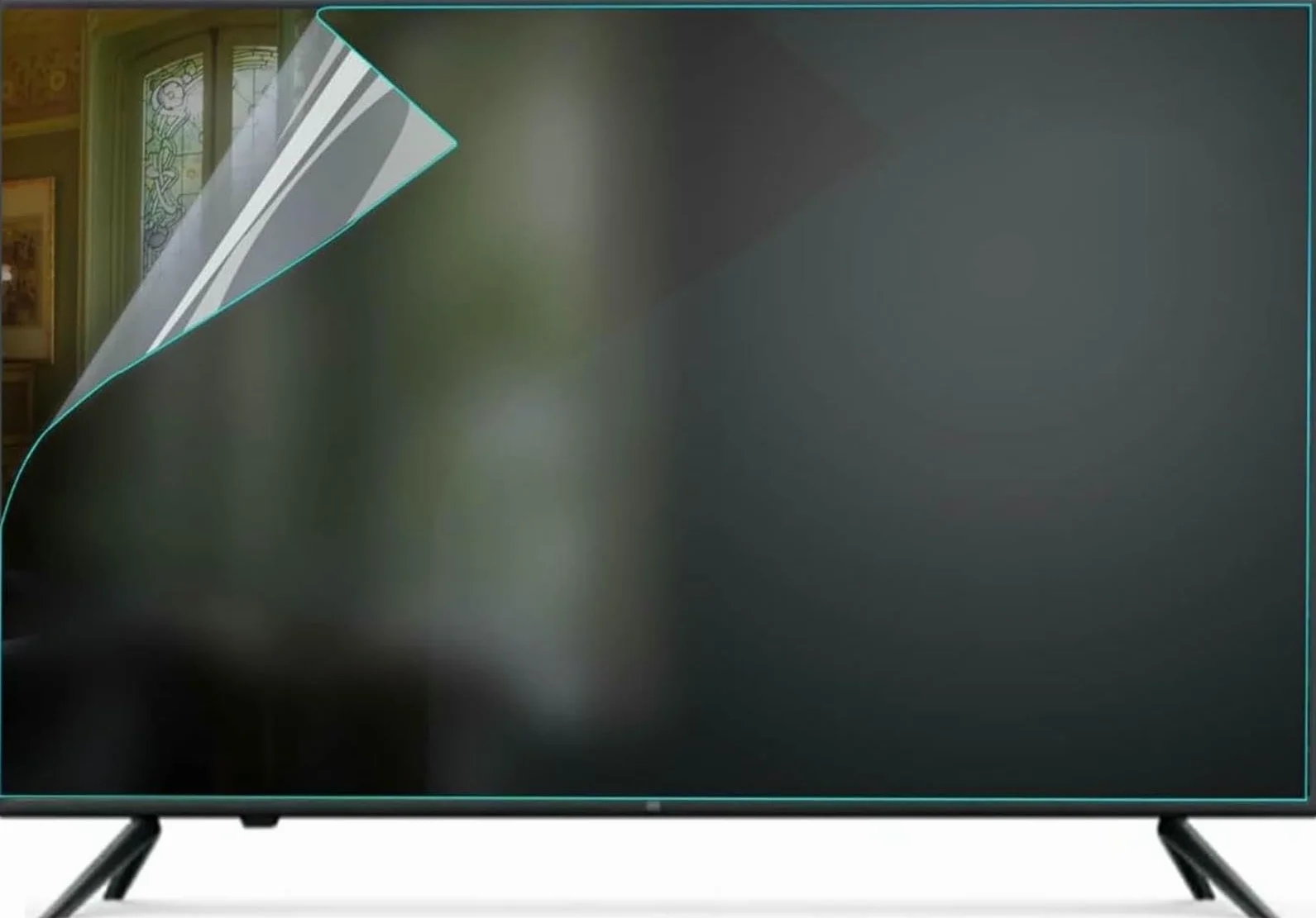 Pellicola Protettiva Opaca Schermo TV 32-75 Pollici Anti-Luce Blu Antiriflesso per Display LCD LED OLED HDTV
