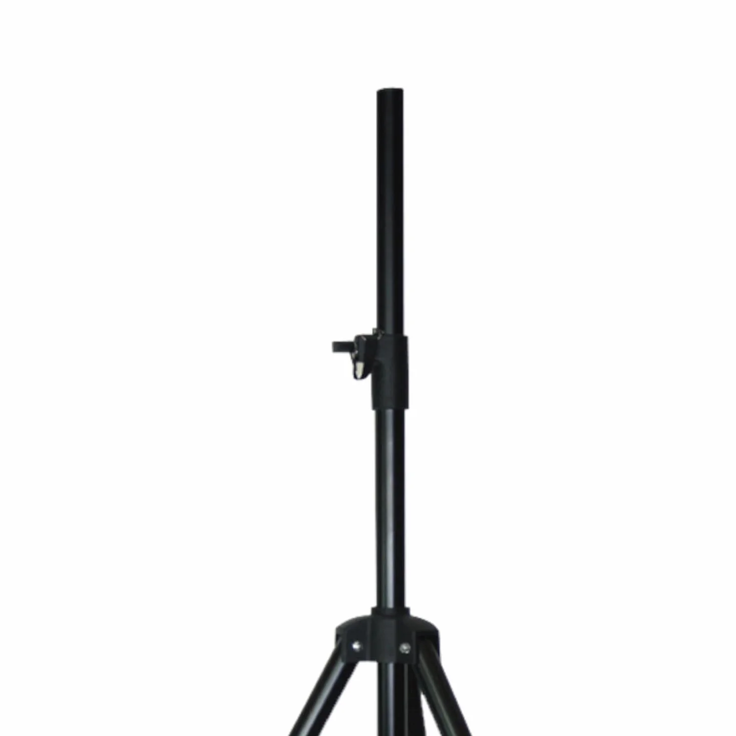 Ibiza SS03 Supporto per diffusori in alluminio max 1,80 m 30 kg Nero