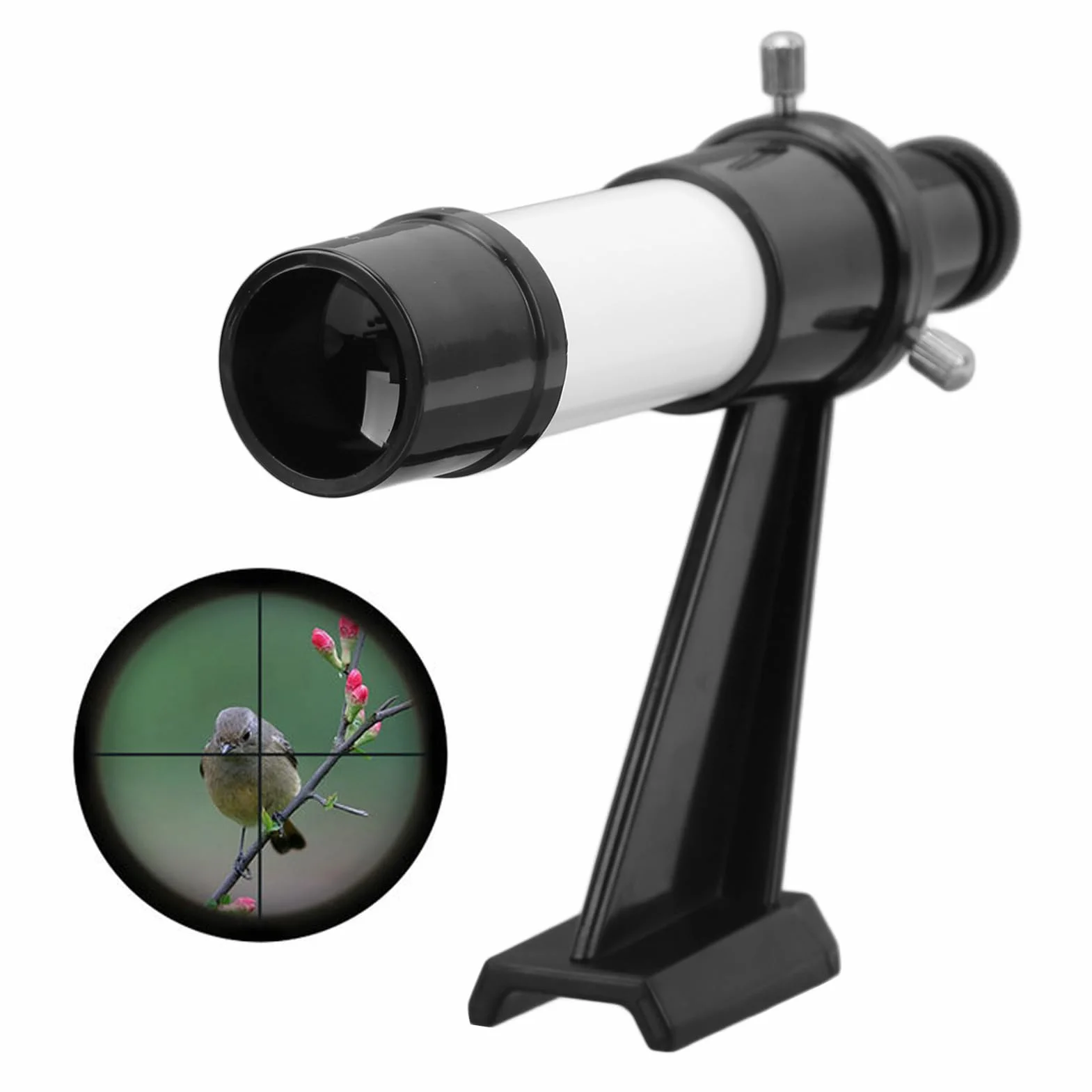 Cercatore di Telescopio Astronomico Portatile 5X con Mirino per il Posizionamento Iniziale