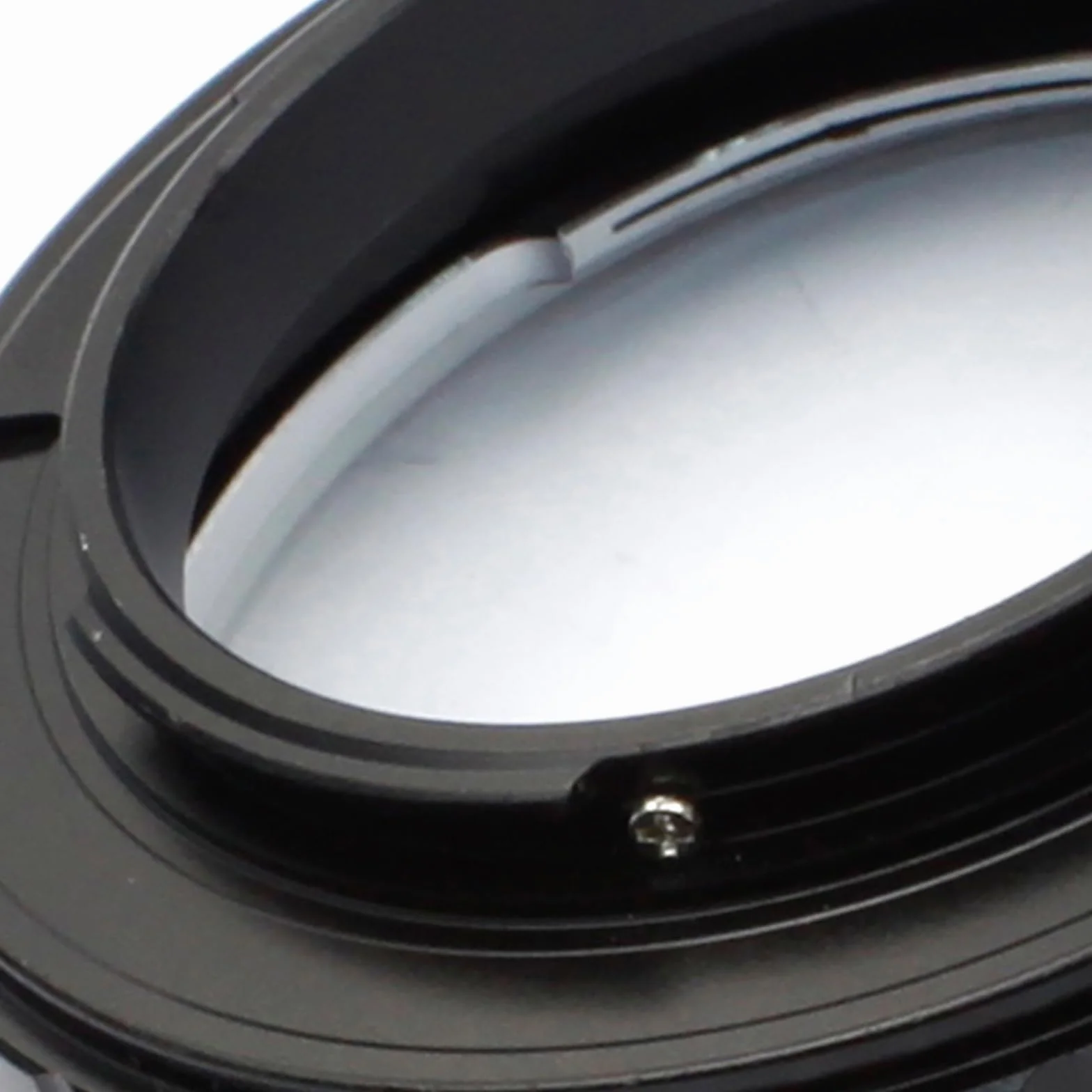 Adattatore in lega per obiettivo Pentax K PK per Nikon F Mount Camera D800 D5200 D7100