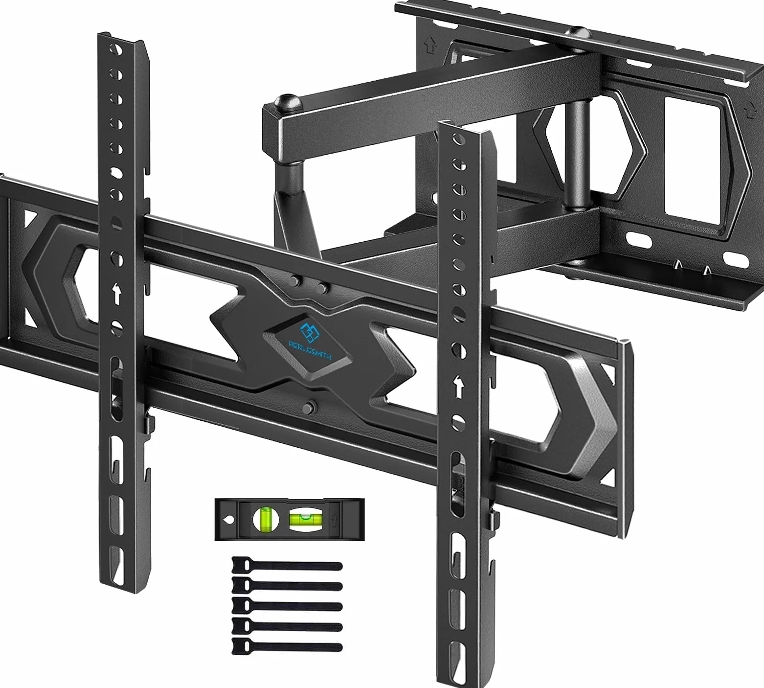 PERLESMITH Supporto TV Parete Girevole Estendibile 26-60 Pollici 40 kg VESA 400x400 mm PSMFK10
