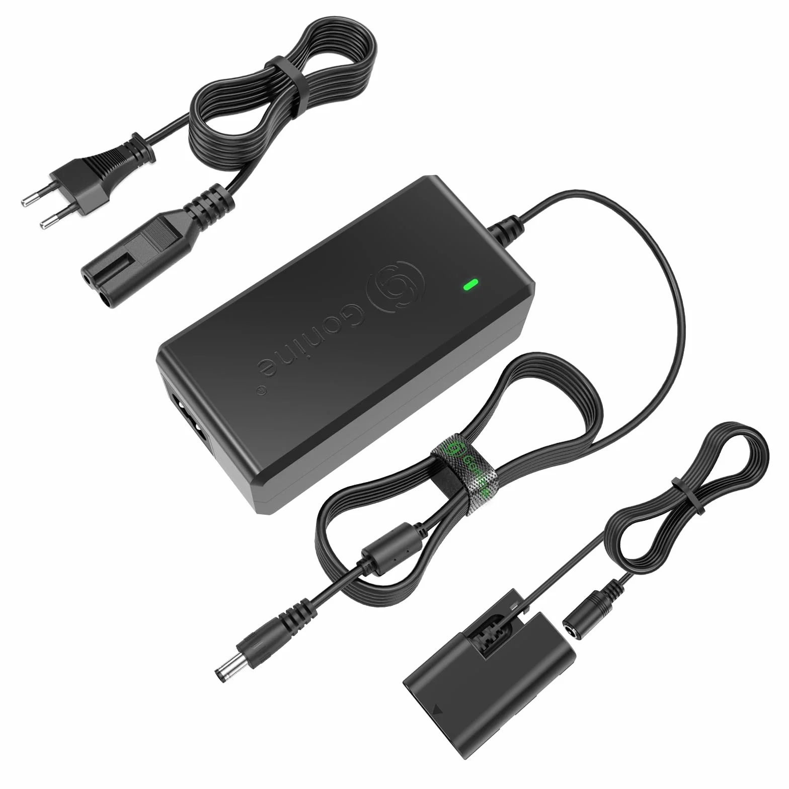 ACK-E6 - Caricabatterie di ricambio per fotocamera DSLR Canon EOS 70D 7D, EOS 60D 6D, EOS 5D Mark II, EOS 5DS, EOS 5DS-R con chip intelligente completamente decodificato
