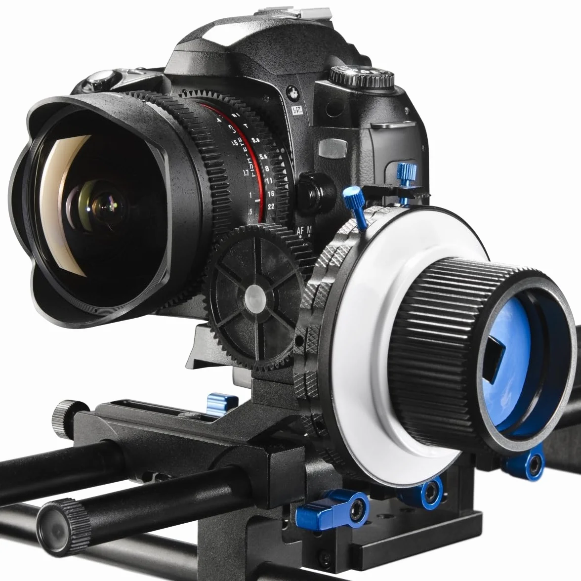 Walimex pro Follow Focus Twin-Stop Schärfezieheinrichtung, 18613