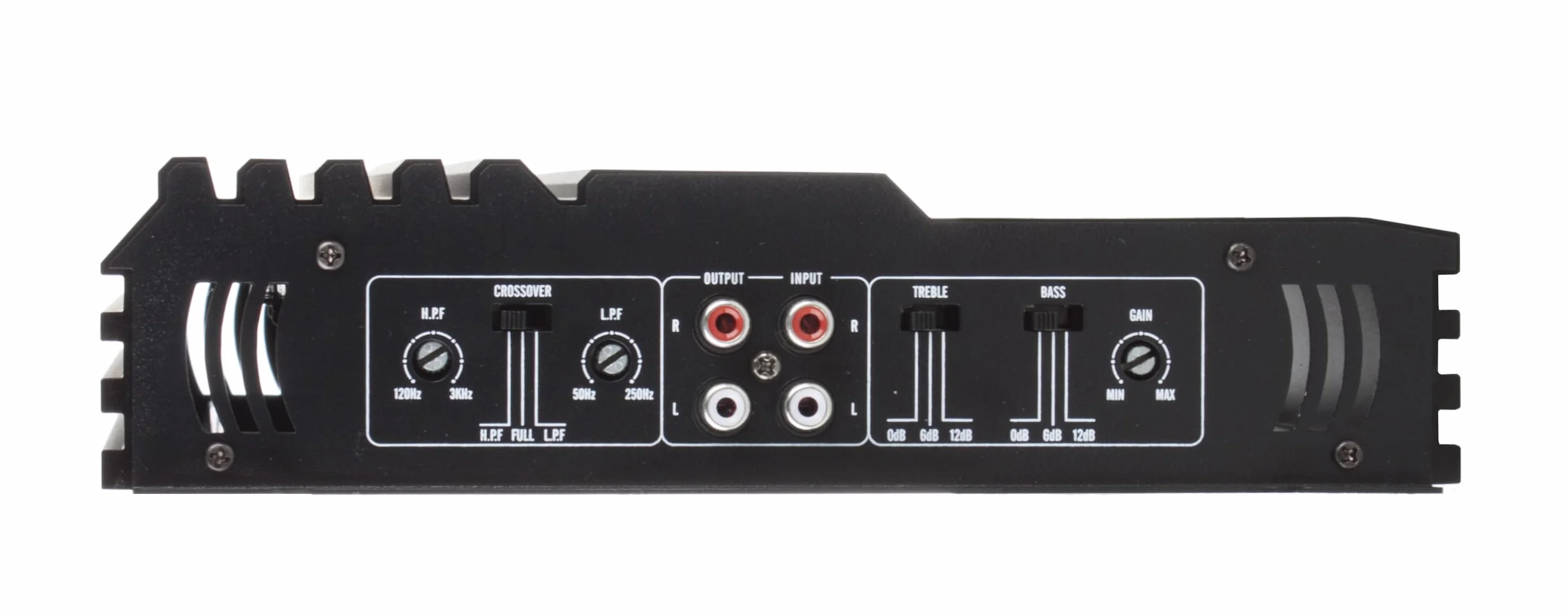 Excalibur X500.2 - Amplificatore Auto 2 Canali Hifi Stereo - 2x 500 Watt Mosfet Amplificatore audio con Bass Boost - 1000 Watt Massimo - Crossover variabile 2 Ohm