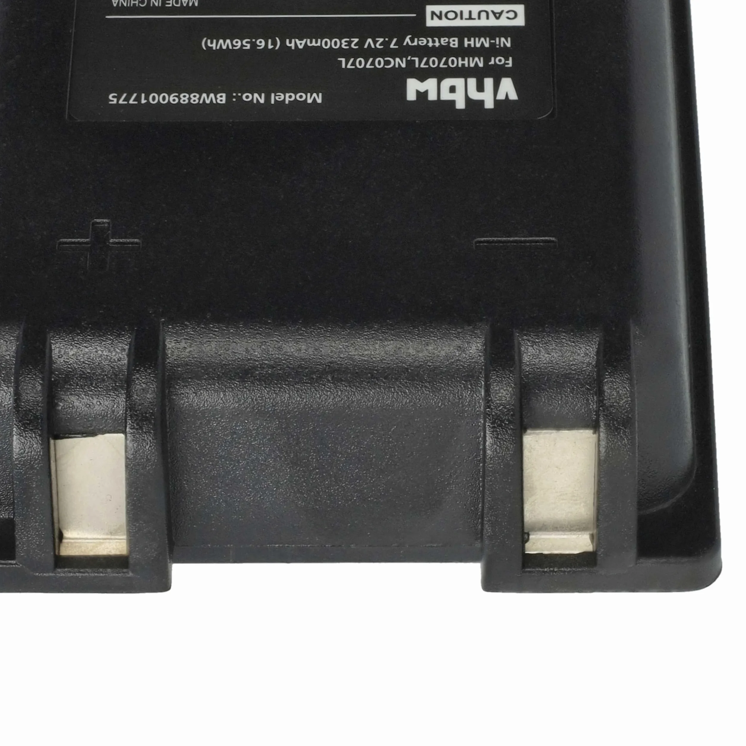 vhbw Batteria Compatibile Autec UTX97 CB71.F FUA10 Radiocomando Industriale Telecomando 2300mAh 7,2V NiMH Nero