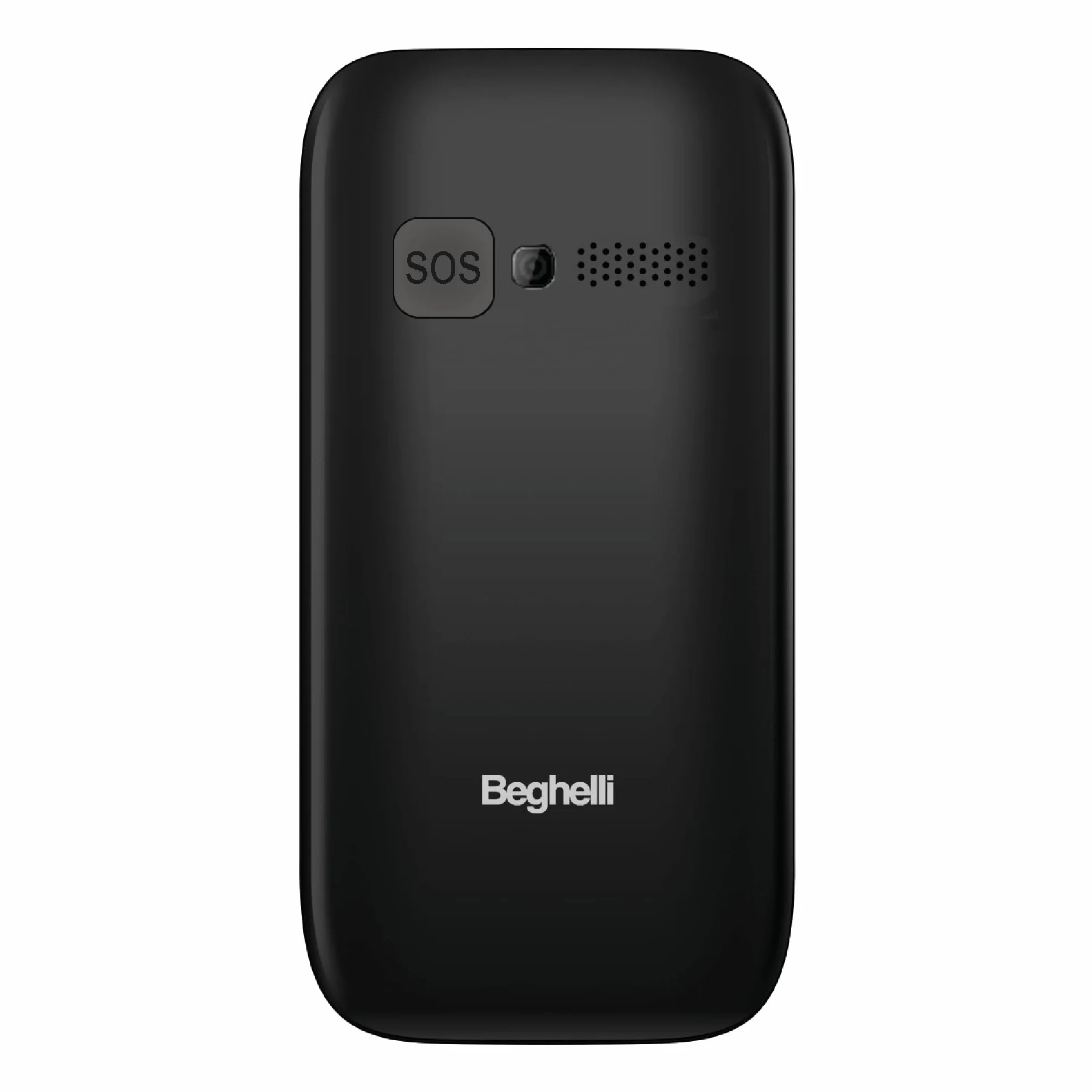 Beghelli - Telefono Salvalavita SLV10N per Anziani, gsm con Tasto SOS, Chiamata Rapida, Grandi Tasti, Volume Alto, Display 1.77", Dual SIM, Facile da Usare, Leggero, Multifunzione