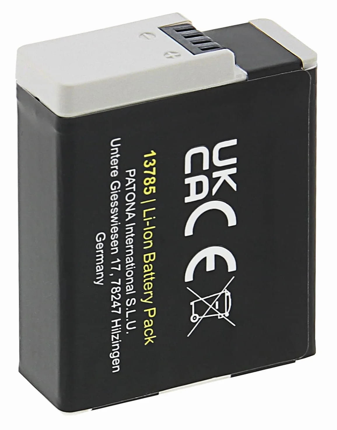 PATONA 2x Protect Batteria per GoPro Hero 12 11 10 9 (1730 mAh) – ricambio per GoPro Enduro AHDBT-901 SPBL1B – guscio V1 ignifugo, resistente al freddo – doppio pack per action e inverno