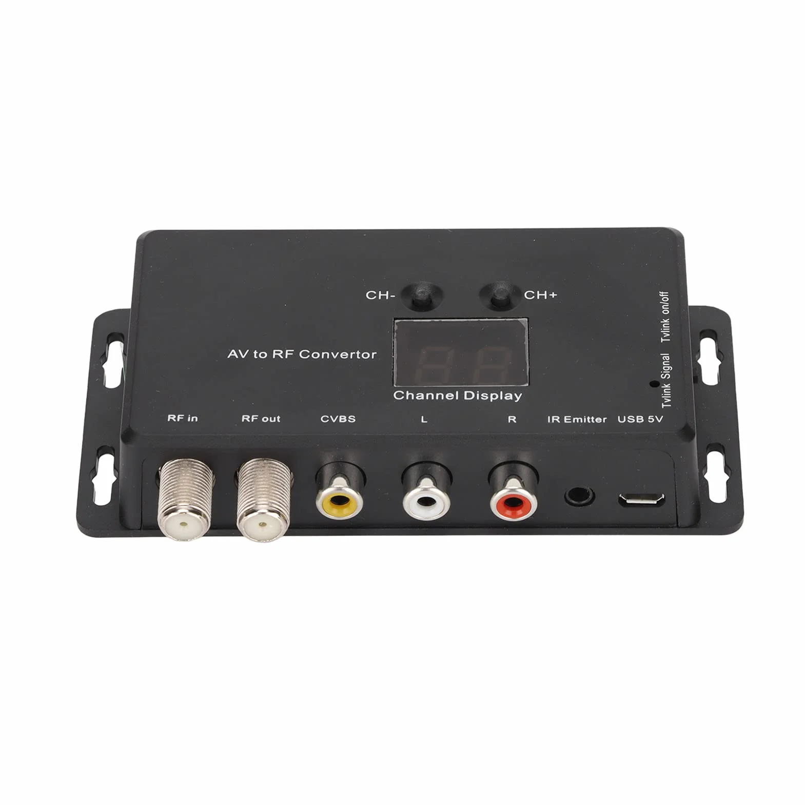 Modulatore UHF TV LINK, Modulatore Distribuzione TV PAL NTSC da AV a RF, Convertitore UHF per Uscita RF