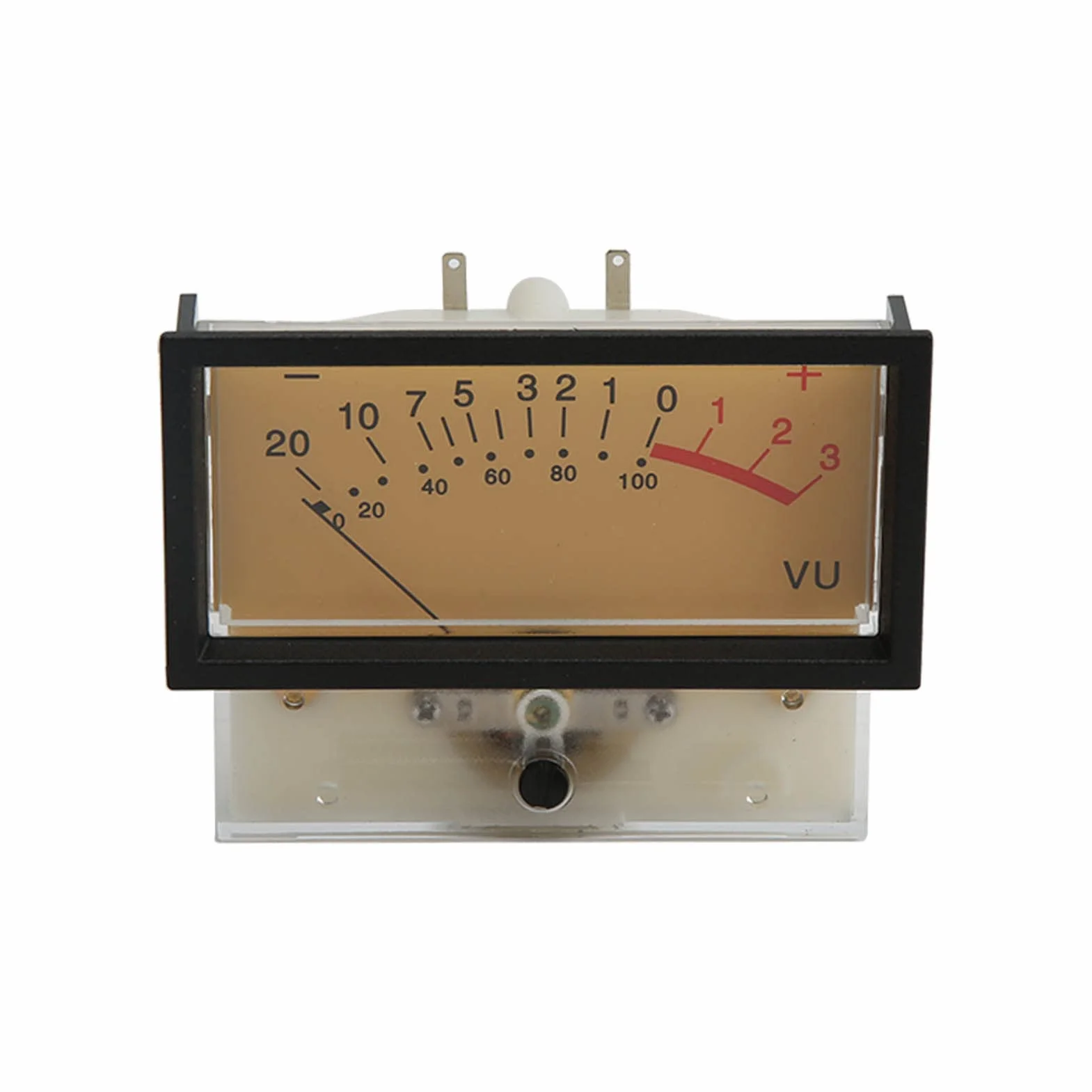CHICIRIS Elevata Precisione Dell'intestazione VU-Meter con Retroilluminazione a LED per e Registrazioni Studios TN-73-HS-9213H VU Audio Measuring Device