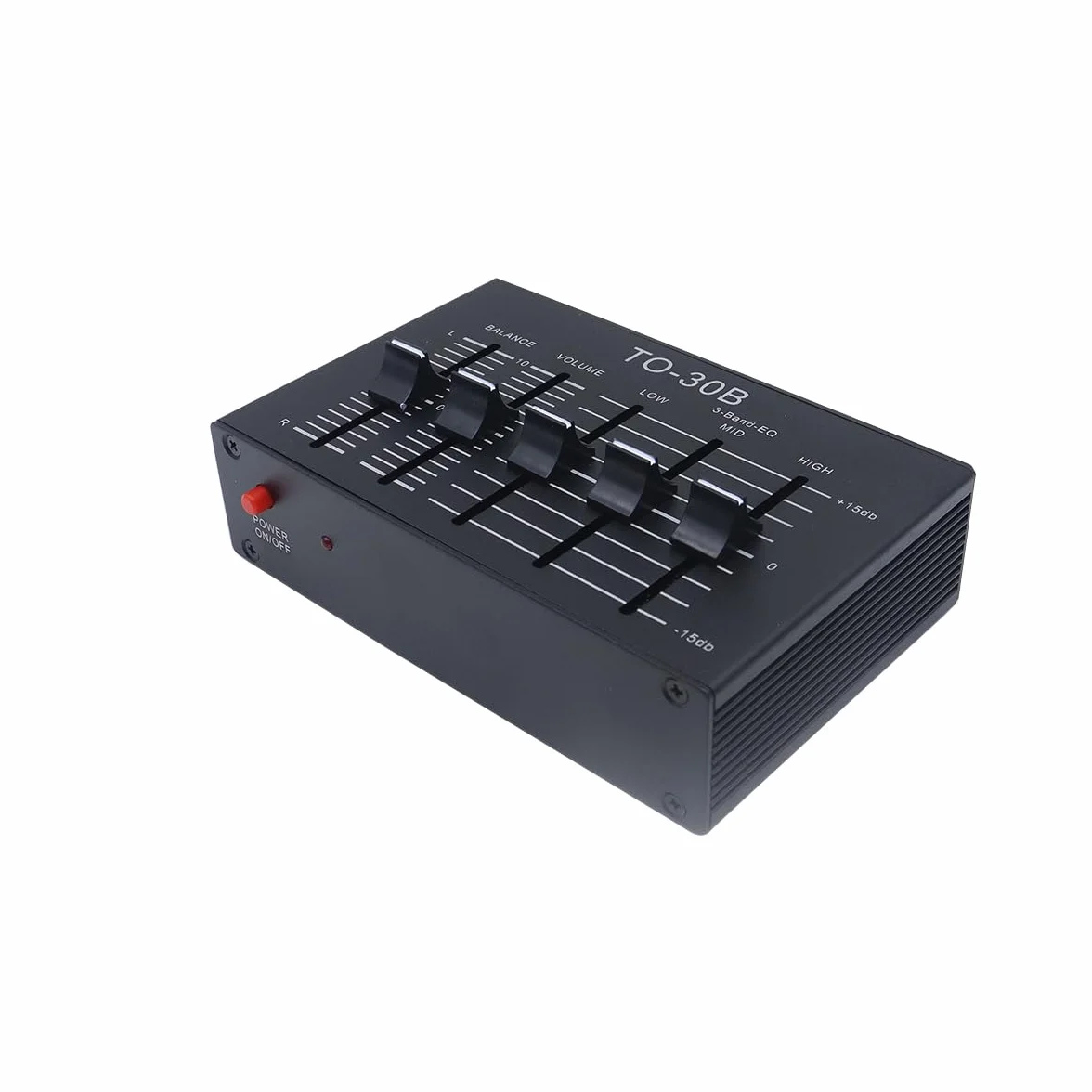 Ticha Controller di bilanciamento audio stereo, preamplificatore simmetrico a tre stadi con controllo volume
