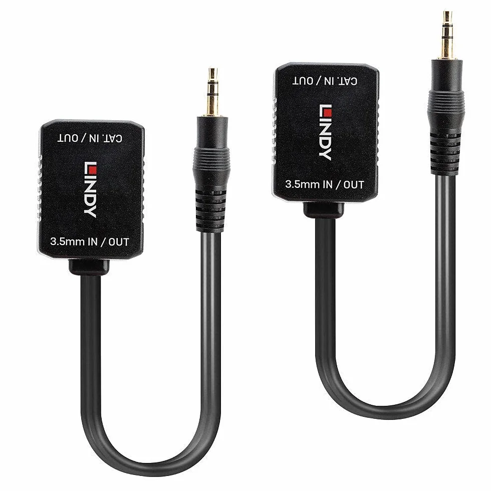 Lindy 70450 moltiplicatore AV AV transmitter & receiver Nero