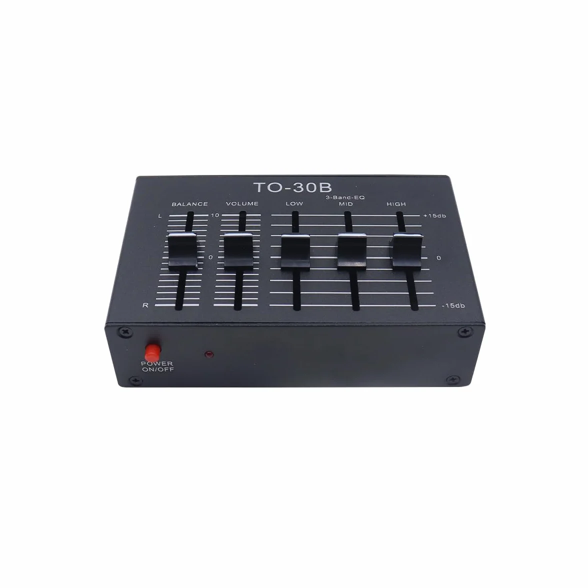 Ticha Controller di bilanciamento audio stereo, preamplificatore simmetrico a tre stadi con controllo volume