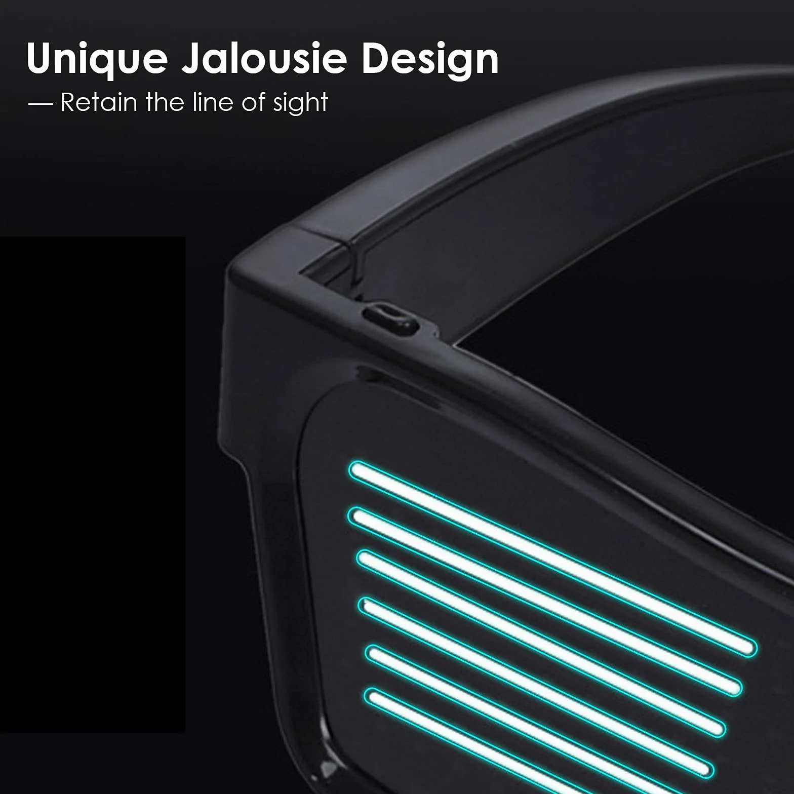 Occhiali a LED personalizzabili BT Light Up Occhiali con neon lampeggiante al buio Occhiali per bomboniere Festival Outfit Halloween Accessori per costumi Nightclub