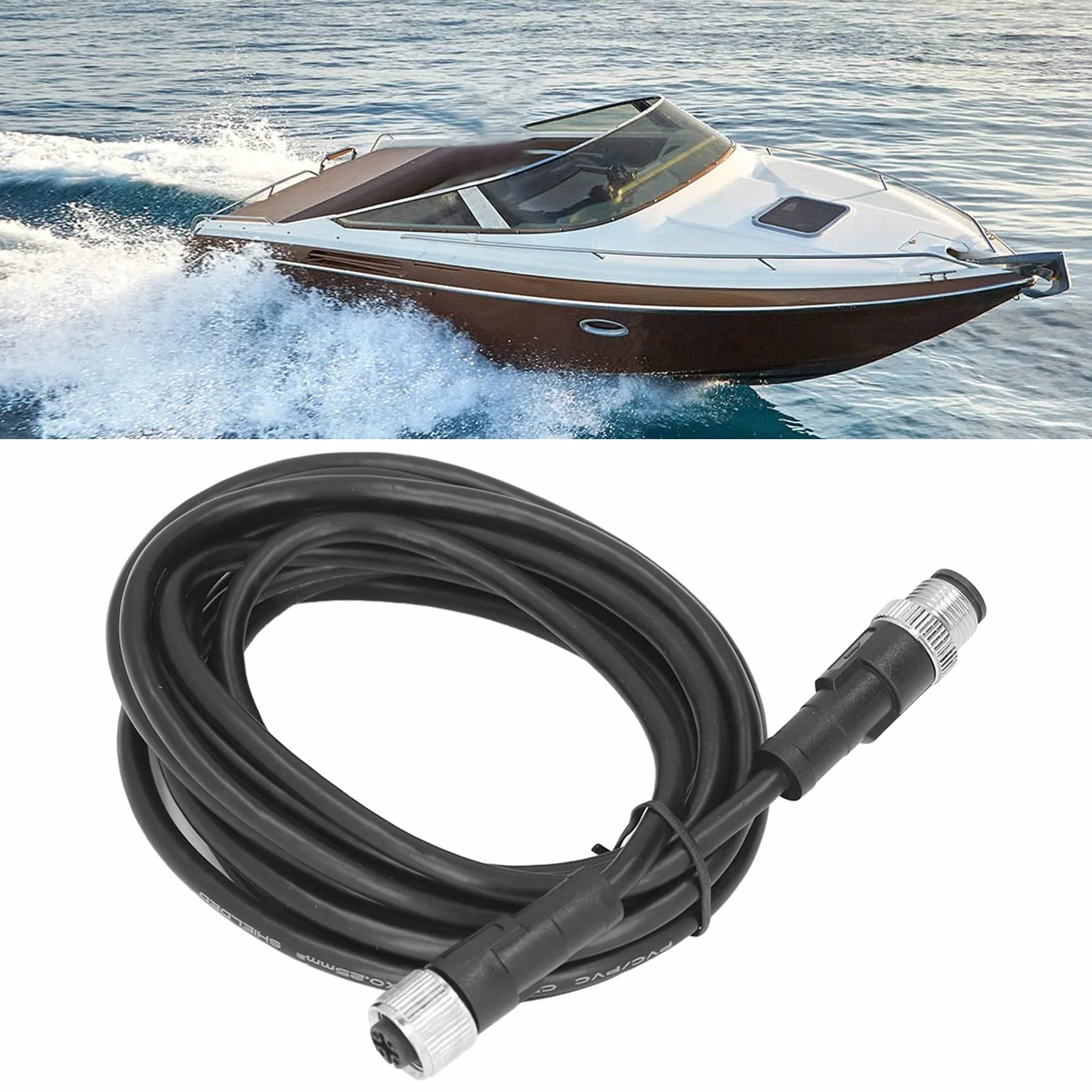 Cavo di derivazione dorsale per barca per NMEA 2000 Sostituzione per Garmin Lowrance Simrad B G Navico Networks(3M)
