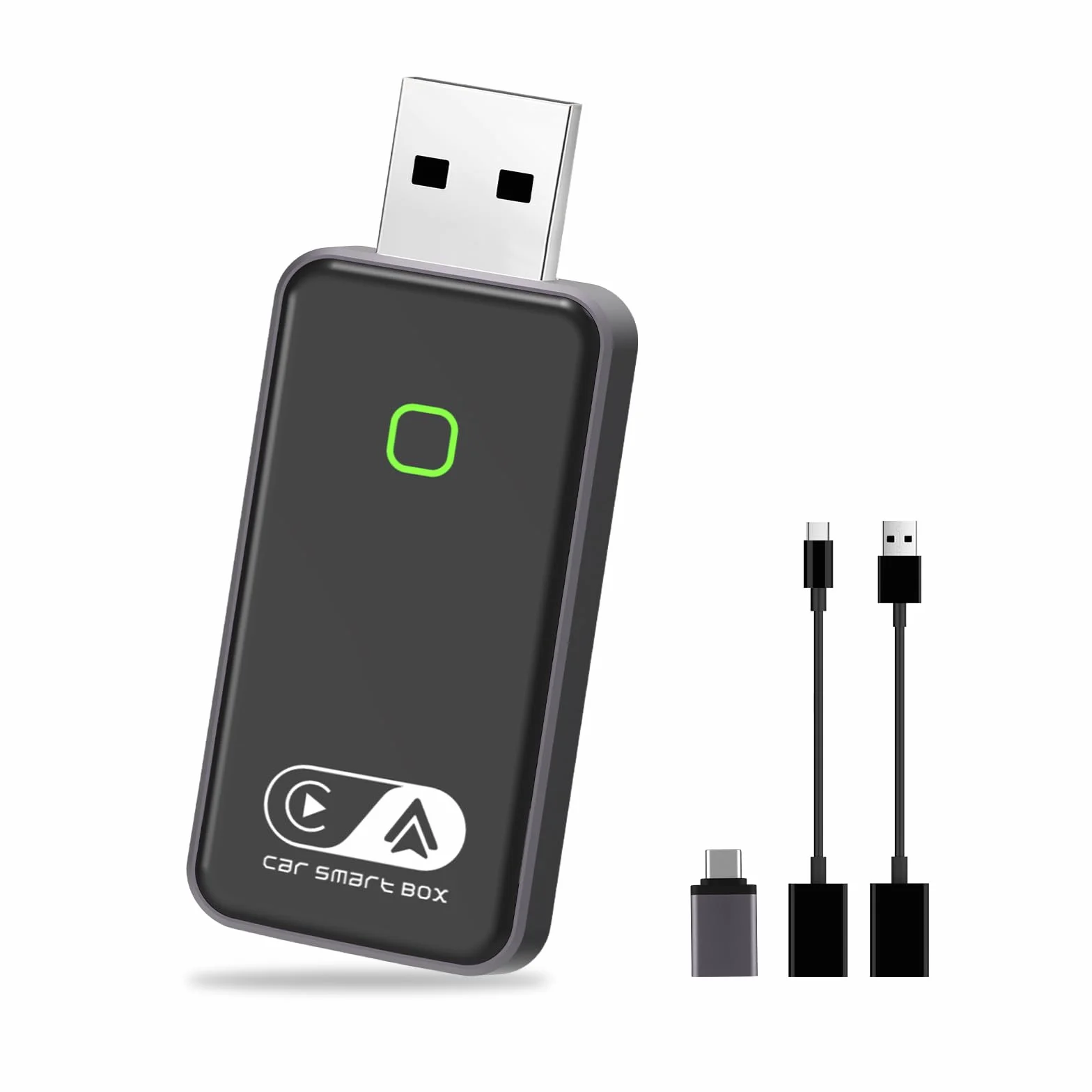 CarPlay Wireless ios & Android Auto Wireless Adattatore [2-in-1], Adattatore Converti Wired in Wireless Android Auto Wireless per Auto con Funzione Carplay o Android Auto, connessione automatica