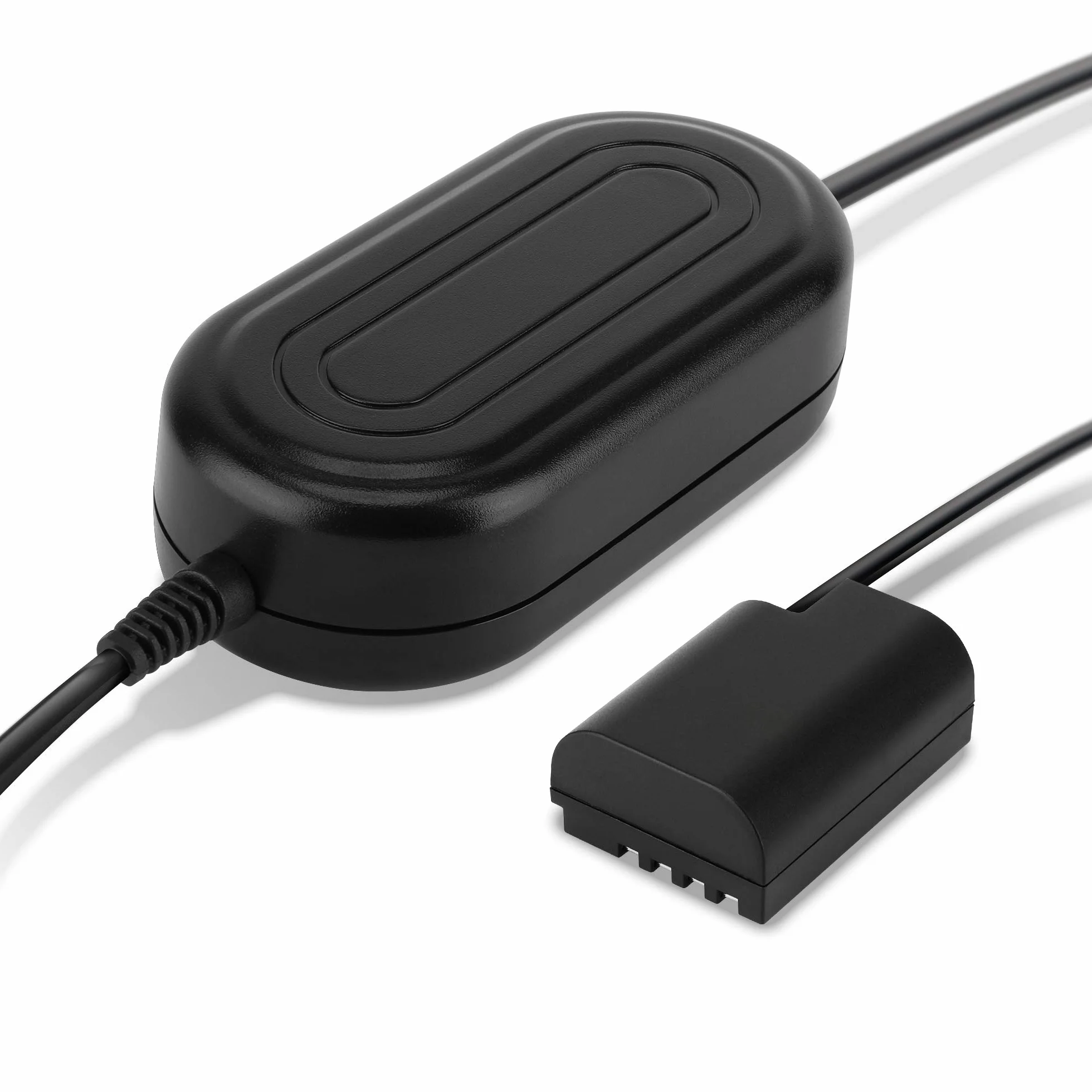 subtel Alimentatore DMW-AC8 + DMW-DCC12 compatibile con ca. 3m + DC Coupler accu Adattatore, Alimentazione da corrente di rete Accoppiatore CC, dummy battery