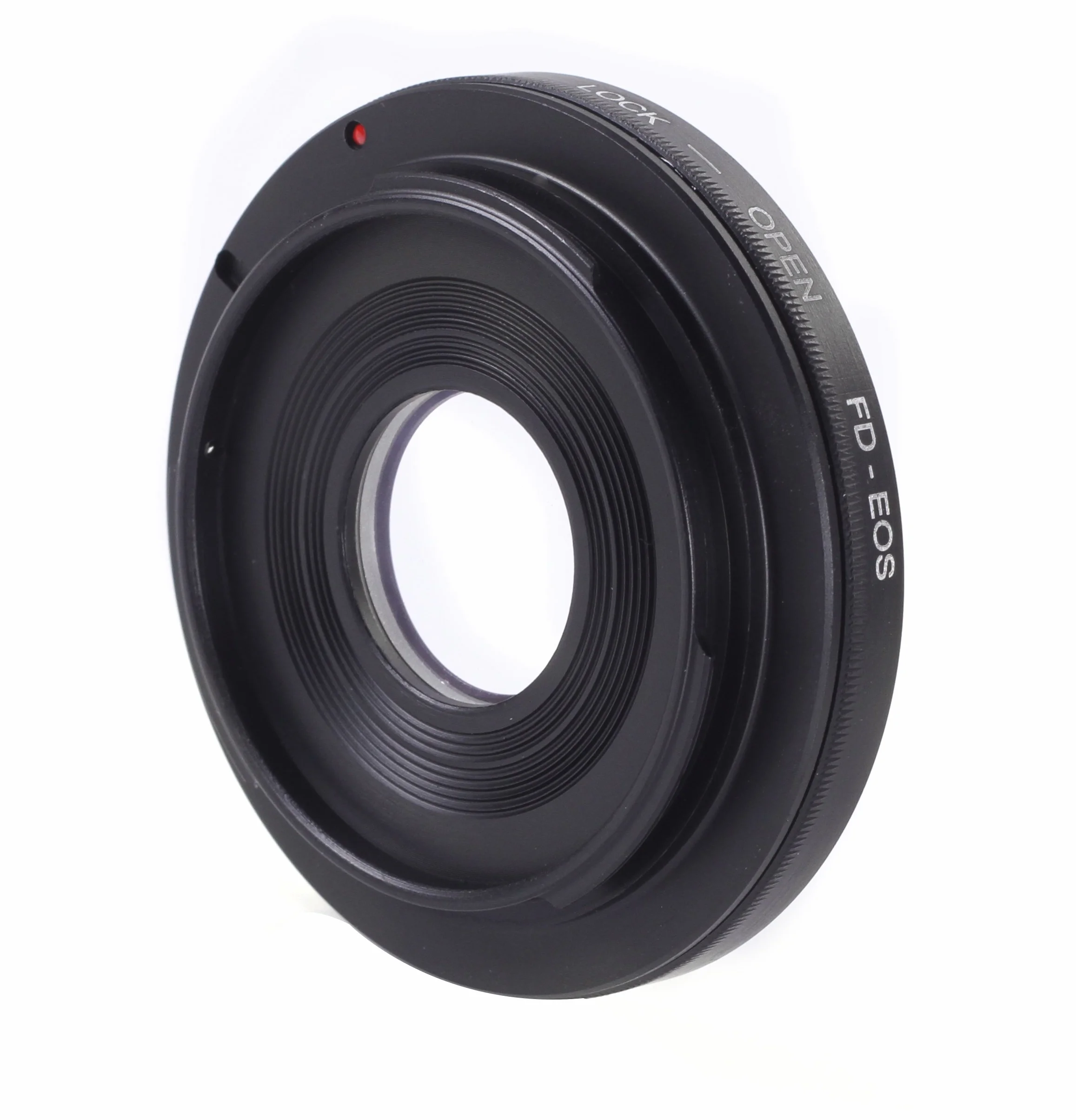 Fotga FD-EOS, adattatore per il montaggio dell’obiettivo con vetro, per Canon FD, FL, su EOS, EF, EF-S, 300D, 350D, 400D, 450D, 500D, 550D, 600D, 1000D, 1100D, 1200D, 750D, 760D Digital Rebels, T1i, XT, XTi, Xs, Xsi