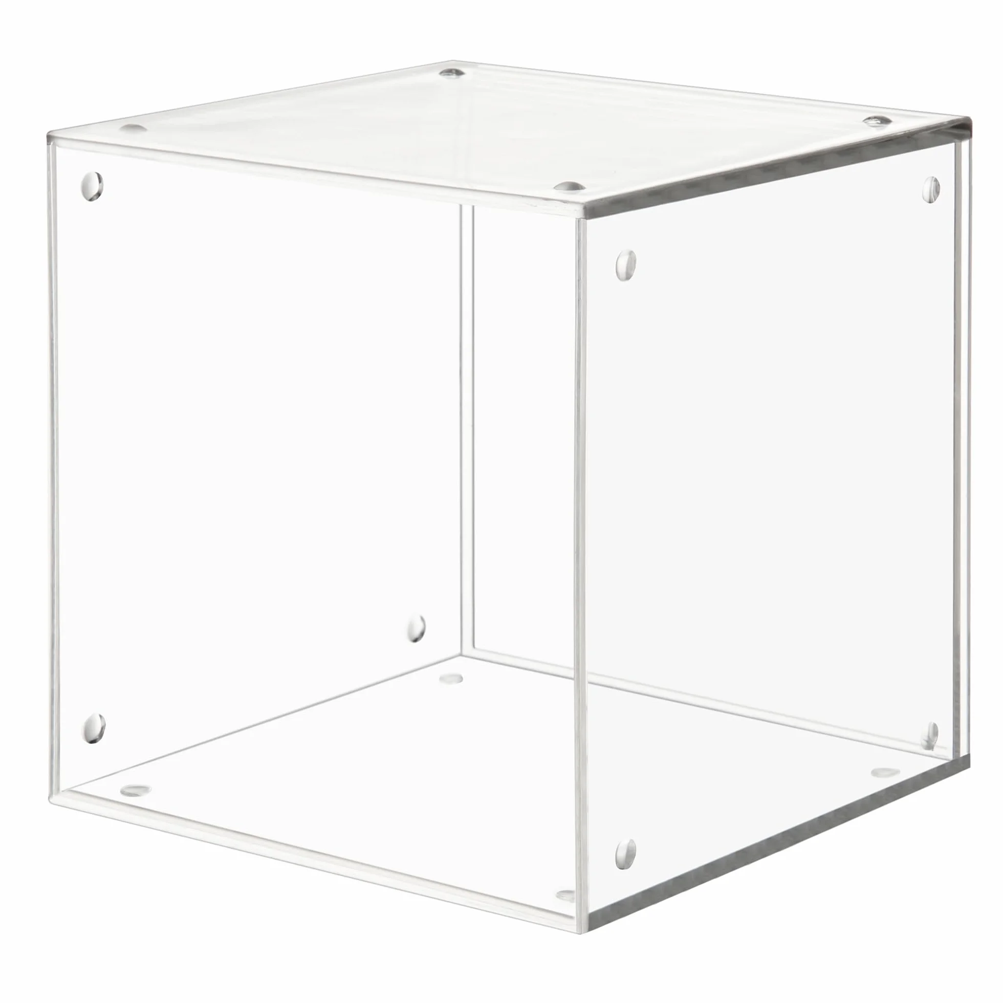 STORi Organizzatori impilabili per CD in plastica trasparente (confezione da 2) cubi porta gioielli, perfetti per sala teatro, contiene fino a 12 custodie per CD per organizer, prodotti negli Stati