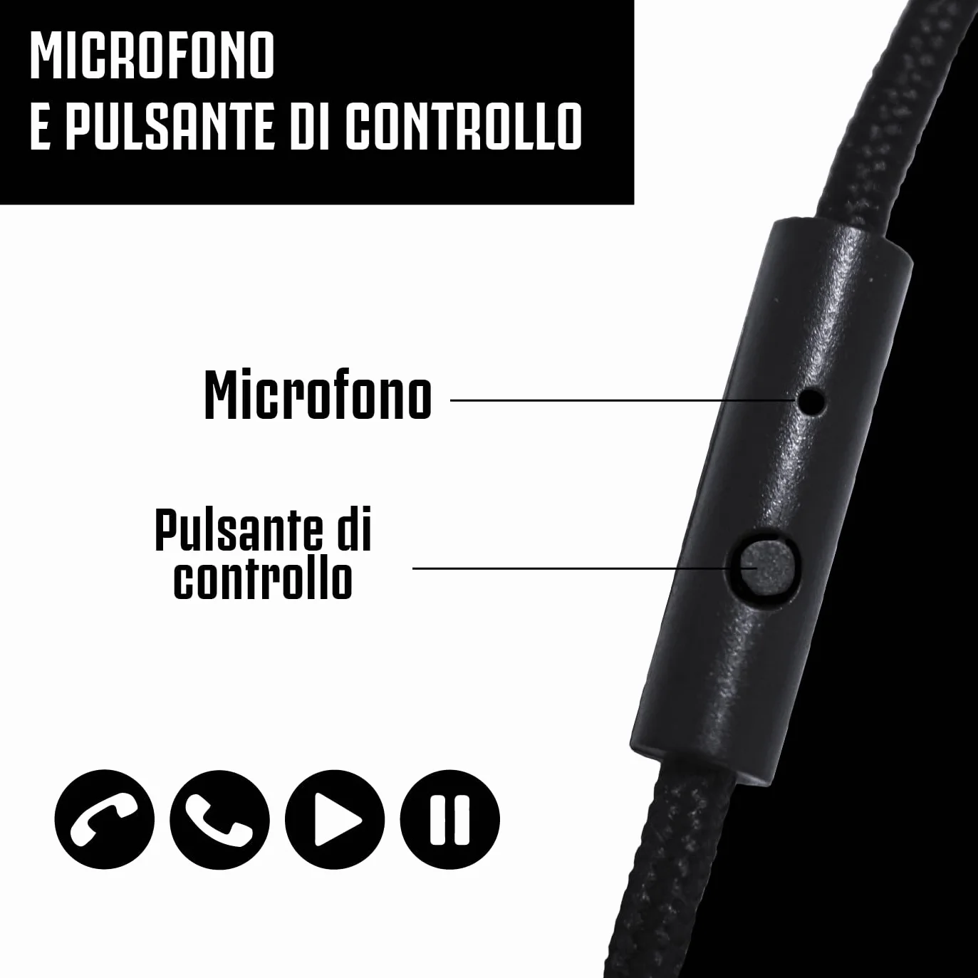 TECHMADE Juventus Football Cuffia microfono incluso |ON-EAR |con filo cavo aux | Bianco/Nero | con adattatore usb-c (+ SPEAKER)