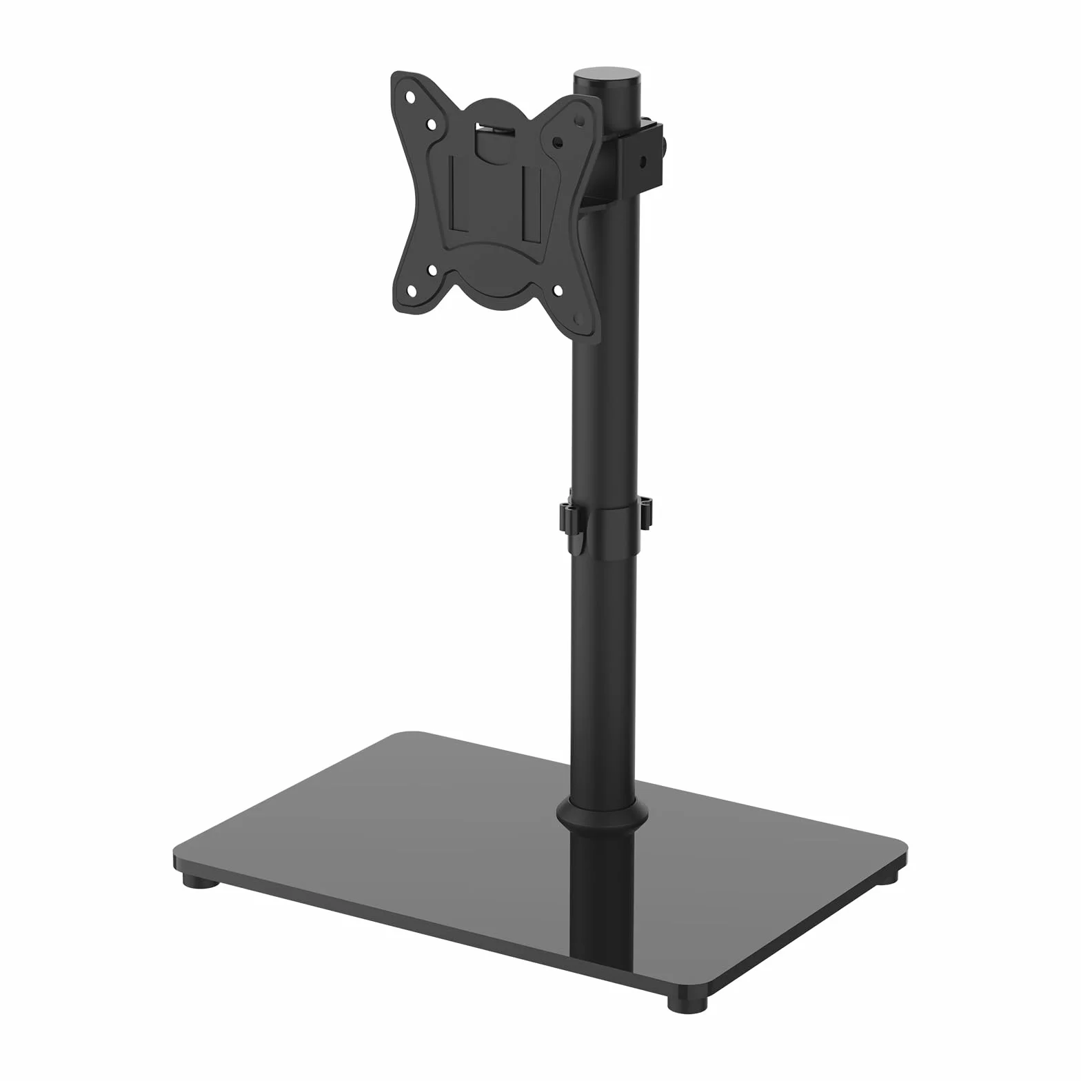 GRIFEMA GB1005-1 Supporto TV per schermi 13-32 pollici piatte curve plasma OLED LCD LED, regolabile rotazione altezza, fino 10 kg, VESA 100x100 mm