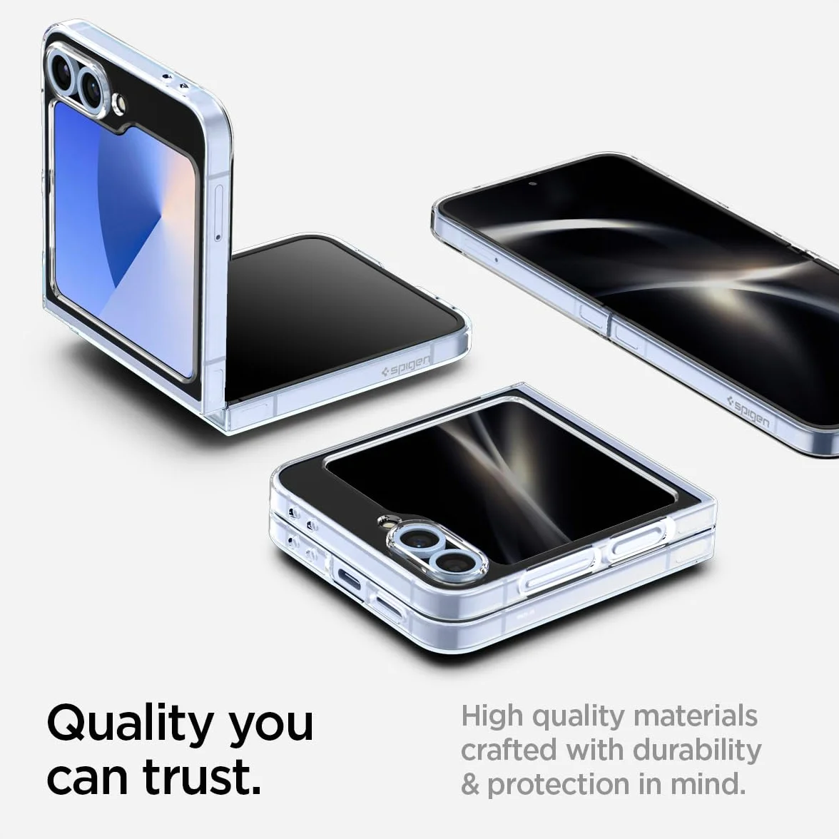 Spigen Cover Air Skin Compatibile con Samsung Galaxy Z Flip 7 FE e Samsung Galaxy Z Flip 6 - Zero One