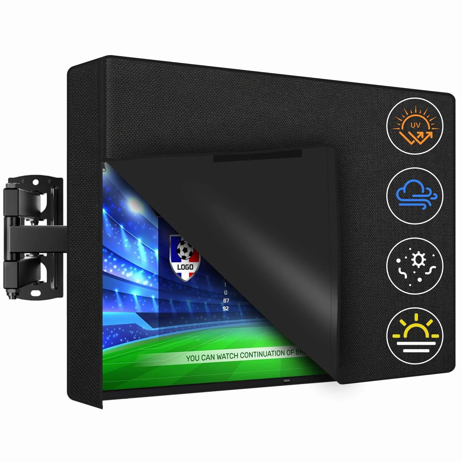 Custodia Protettiva TV 40-43 Pollici Tessuto Oxford 600D Impermeabile Antipolvere Resistente Intemperie